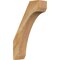 Ekena Millwork 4"W x 12"D x 20"H Legacy Rough Sawn Knee Brace, Western Red Cedar BRC04X12X20LEC00RWR - alternate 1